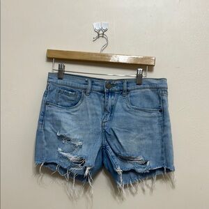 Distressed Denim Women Shorts size 27